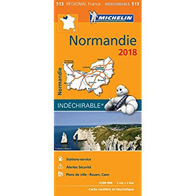 513 Normandie 2018 indéchirable 1:200000