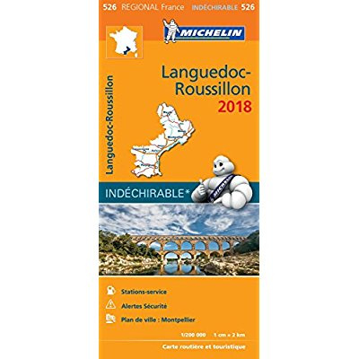 526 Languedoc Roussillon 2018 indéchirable 1:200000