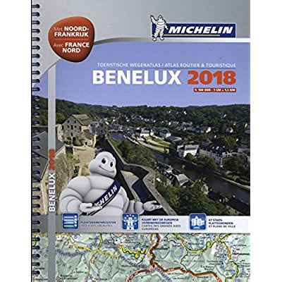 Atlas Routier et touristique Benelux 2018