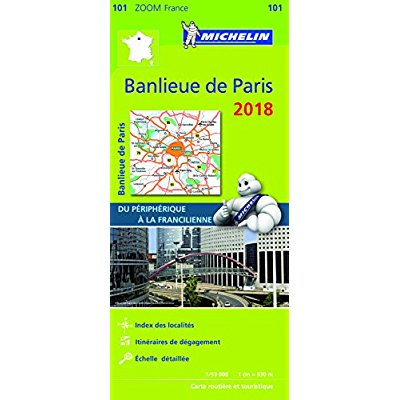101 Banlieue de Paris 2018 1:53000