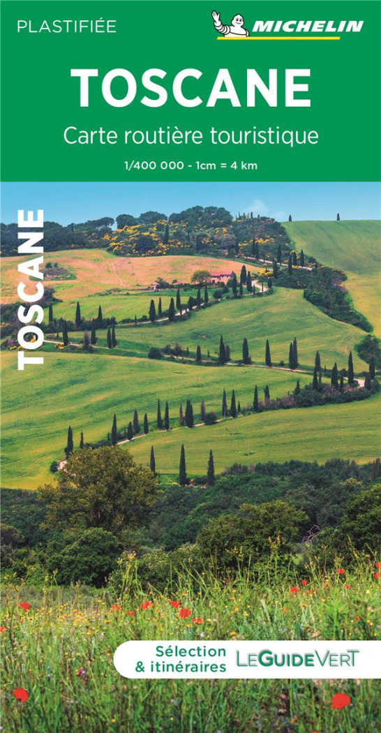CARTE ROUTIERE TOURISTIQUE TOSCANE
