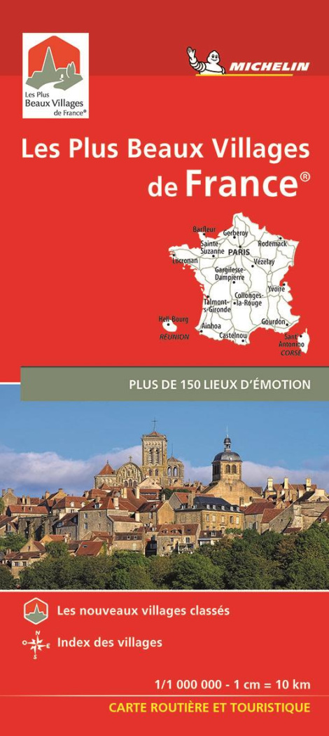 Les Plus Beaux Villages de France 2021 1/1000000