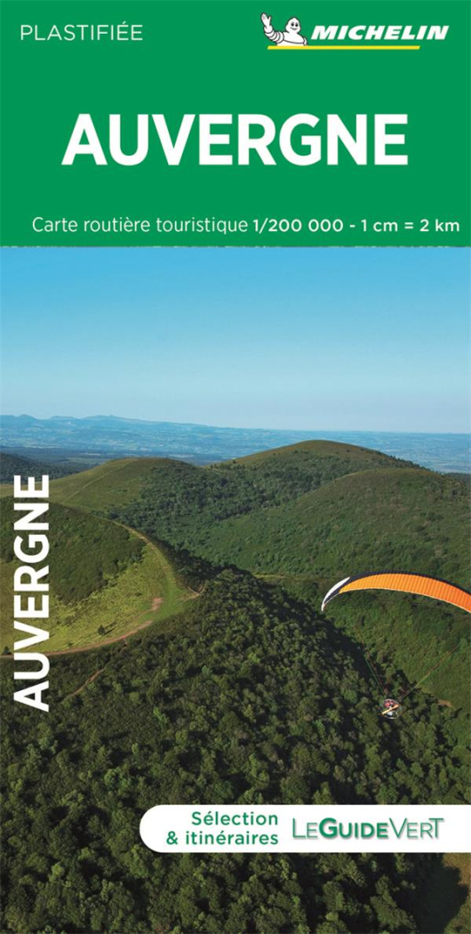 CARTE ROUTIERE TOURISTIQUE AUVERGNE