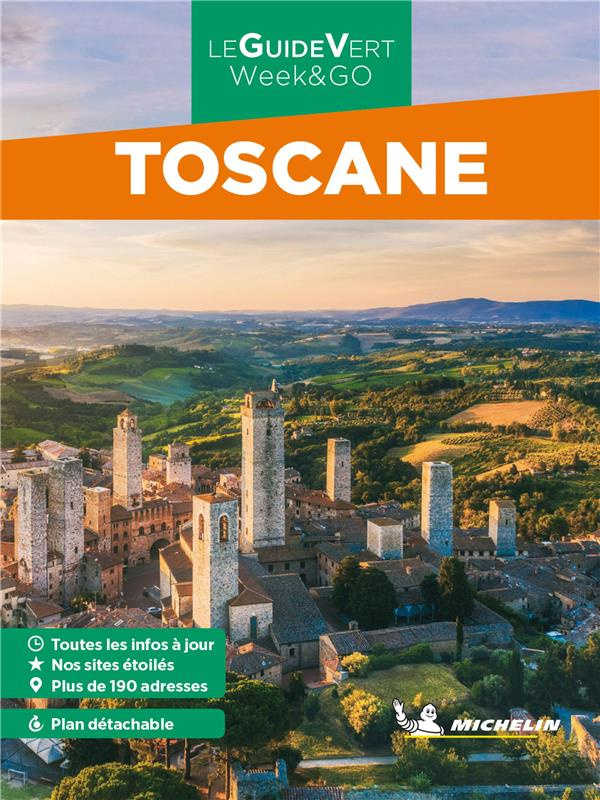 Toscane. Edition 2022. Avec 1 Plan détachable