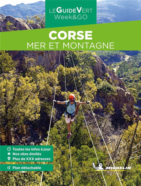 Corse. Activités mer & montagne, avec 1 Plan détachable
