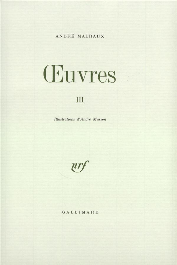 Oeuvres. Tome 3