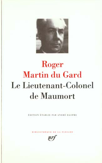 Le Lieutenant-colonel de Maumort