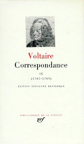 Correspondance. Tome 9, Juillet 1767-Septembre 1769