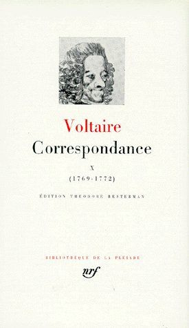 CORRESPONDANCE. Tome 10, Octobre 1769-Juin 1772