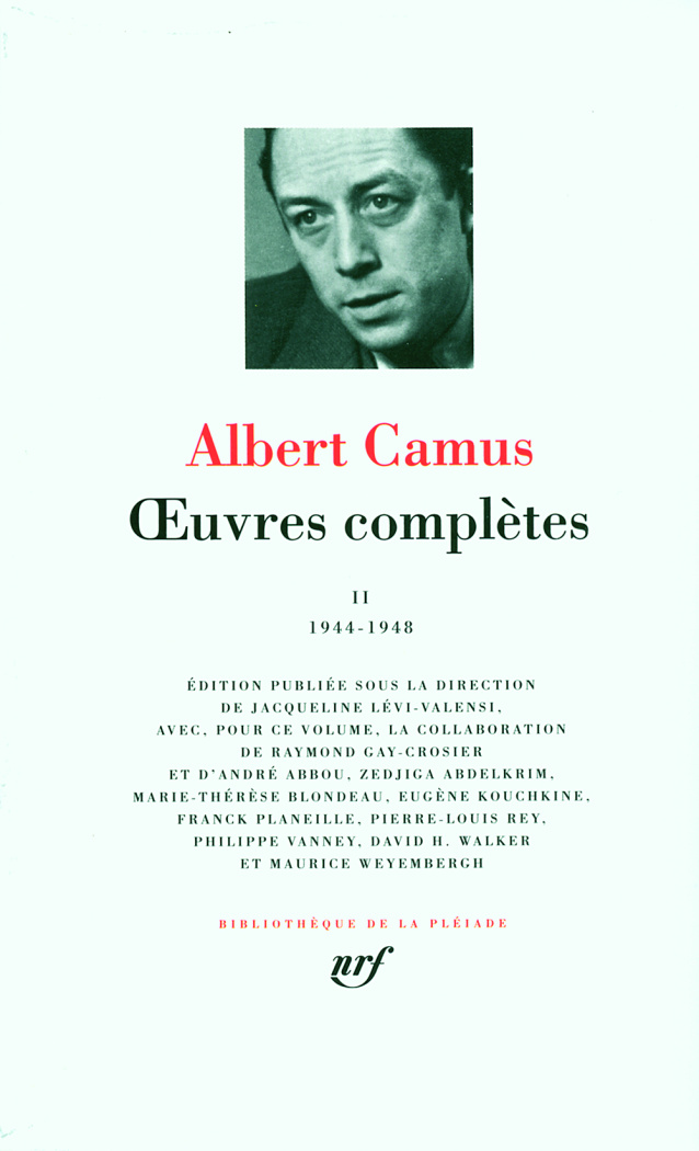 Oeuvres complètes. Tome 2, 1944-1948