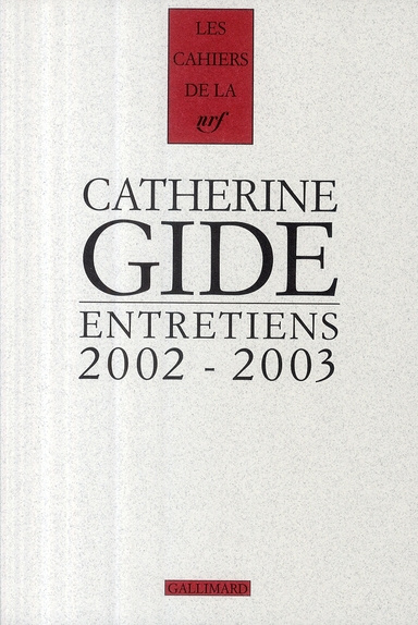 Entretiens 2002-2003