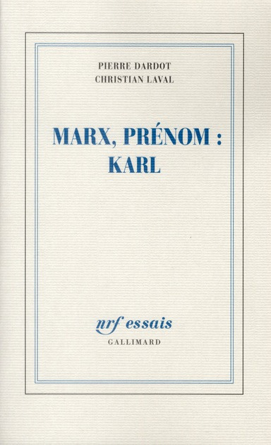Marx, prénom : Karl