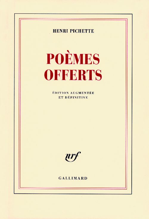 Poèmes offerts
