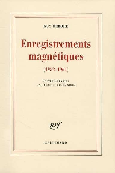 Enregistrements magnétiques (1952-1961). Avec 2 CD audio