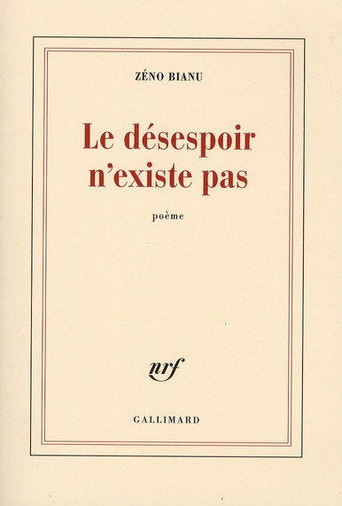 Le désespoir n'existe pas