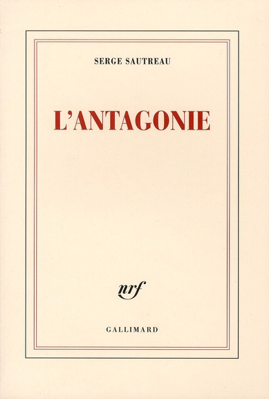 L'Antagonie. Journal 2007-2008