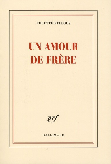 Un amour de frère