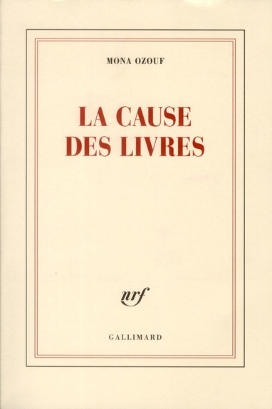 La cause des livres