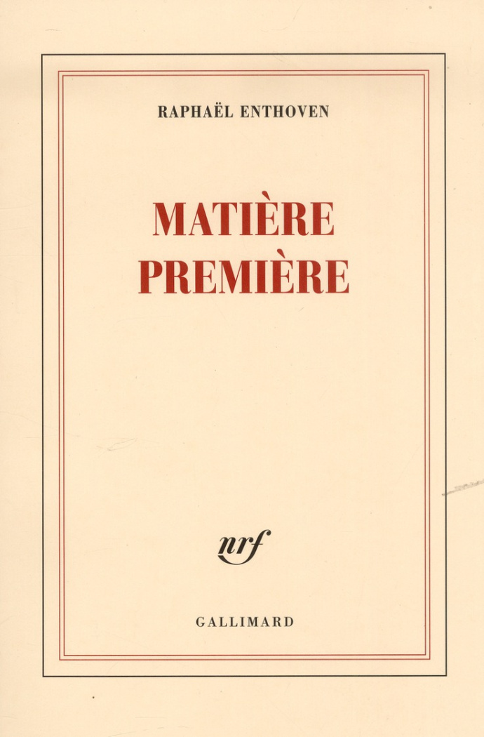 Matière première