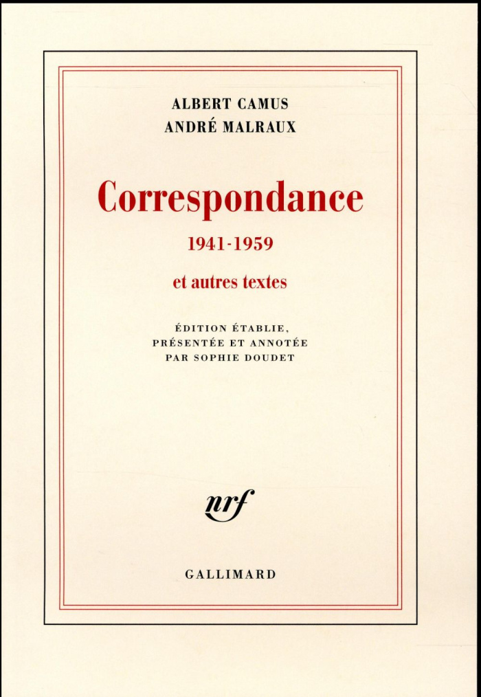 Correspondance 1941-1959 et autres textes