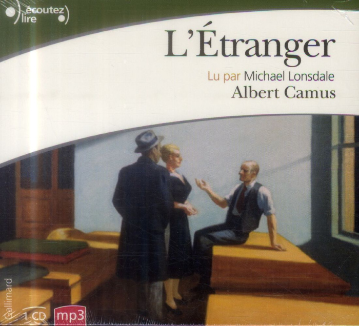 L'étranger. 1 CD audio MP3