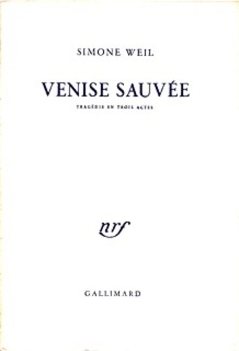 Venise Sauvée (Tragédie en 3 actes)
