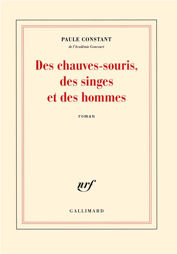 Des chauves-souris, des singes et des hommes