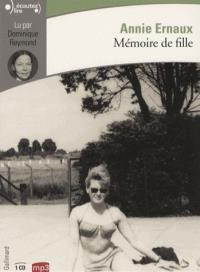 Mémoire de fille. 1 CD audio MP3