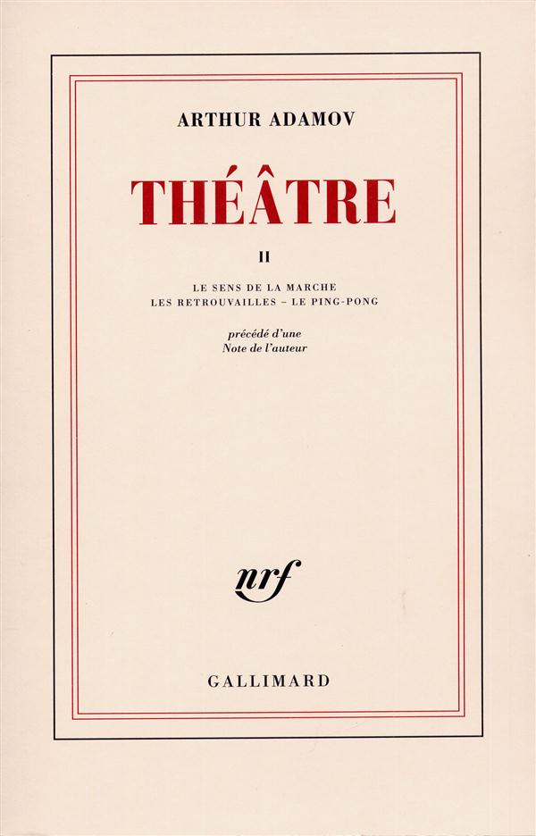 Théâtre. Tome 2