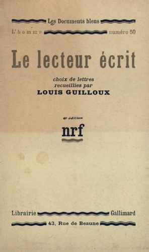 Le lecteur écrit