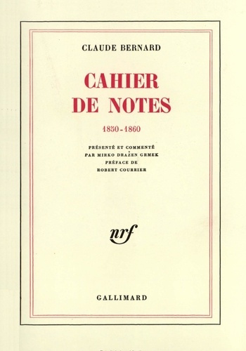 Cahier de notes (1850-1860)