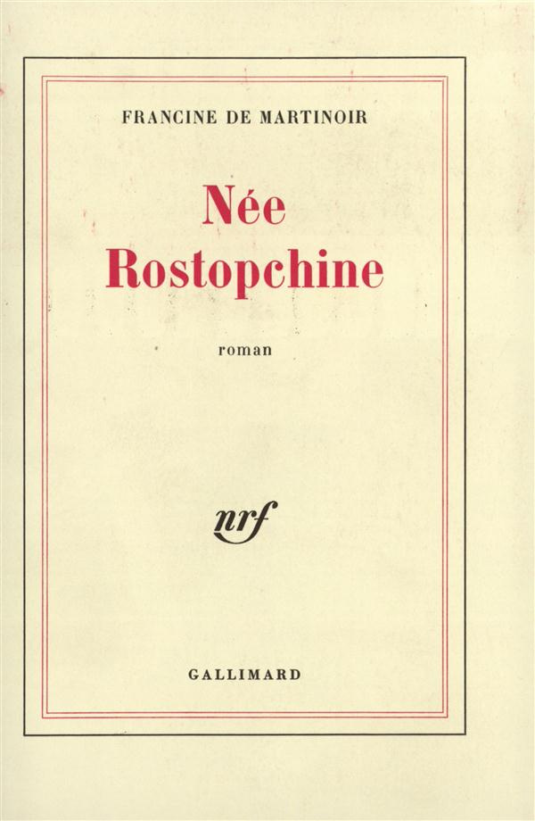 Née Rostopchine