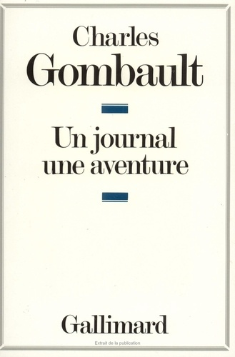 Un journal une aventure(des relations avec le pouvoir ici et...)