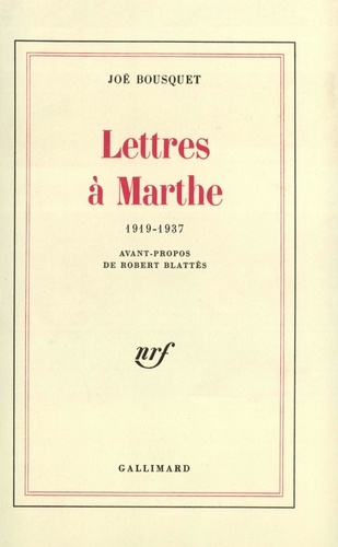 Lettres à Marthe