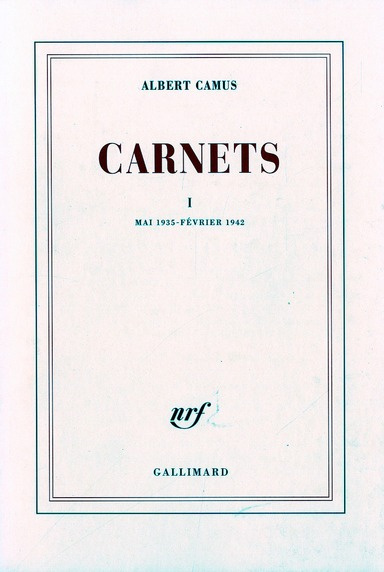 Carnets. Tome 1, Mai 1935-Février 1942