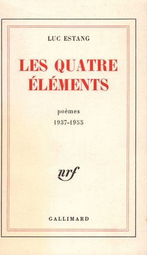 Les quatre éléments (1937-1955)