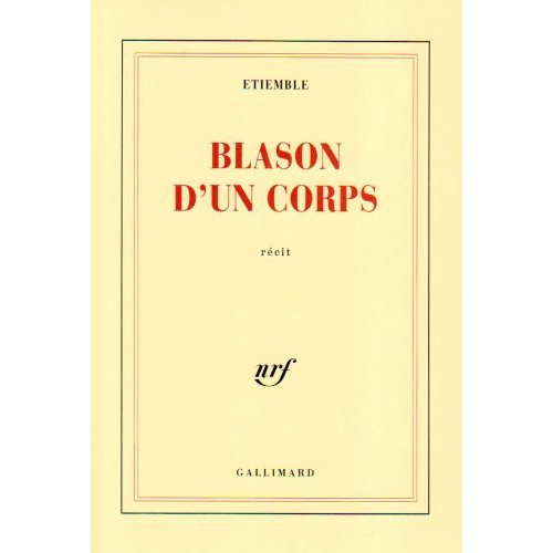 Blason d'un corps