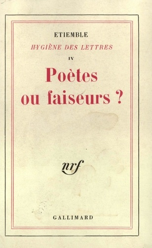 Poètes ou faiseurs ? (1936-1966)
