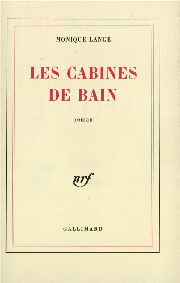Les cabines de bain