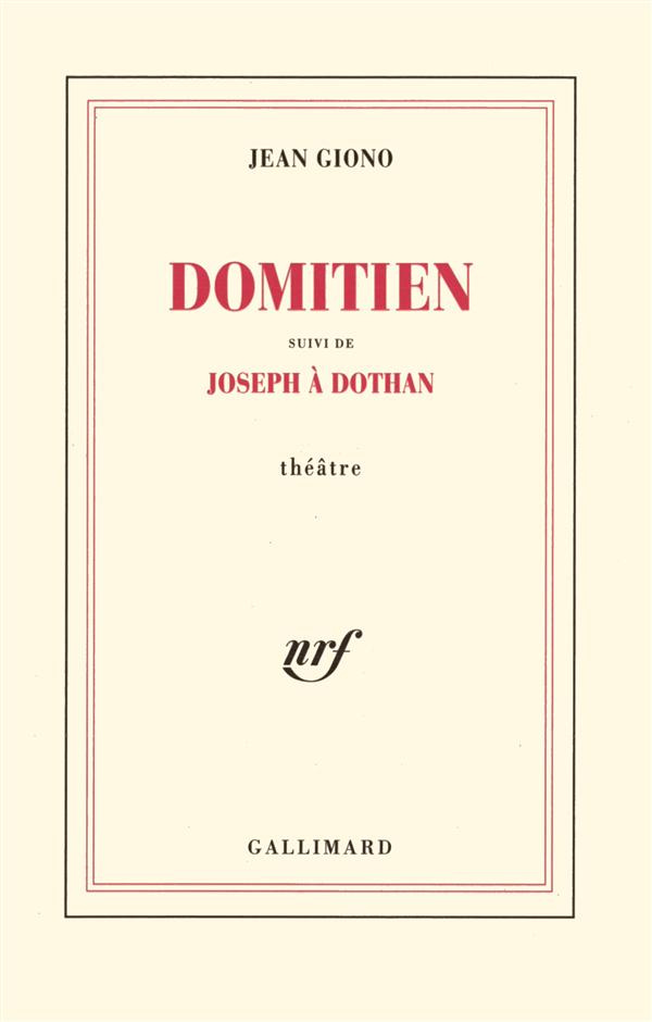 Domitien. Suivi de Joseph à Dothan