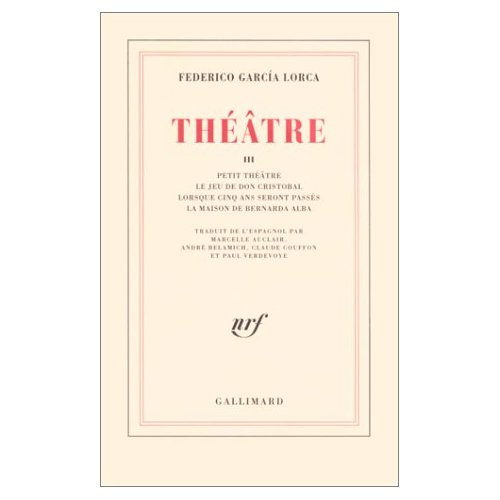 Théâtre. Tome 3