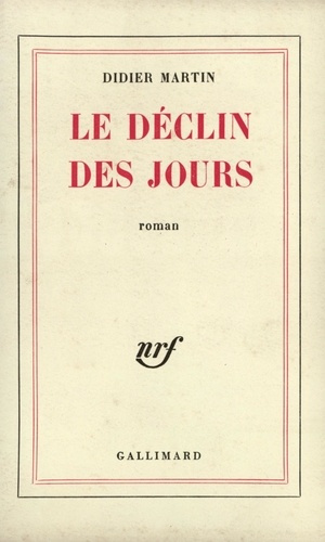 Le déclin des jours