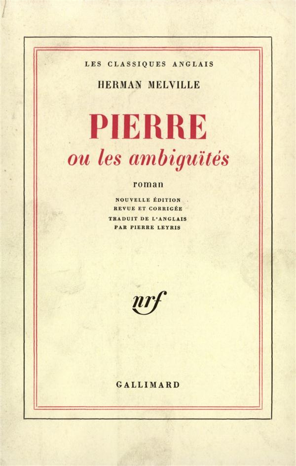PIERRE OU LES AMBIGUITES