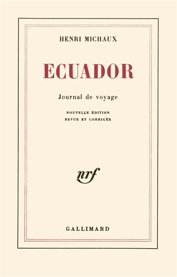 Ecuador (Journal de Voyage)