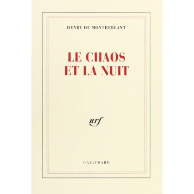 Le chaos et la nuit