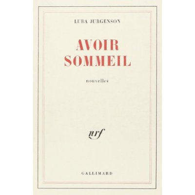 Avoir sommeil
