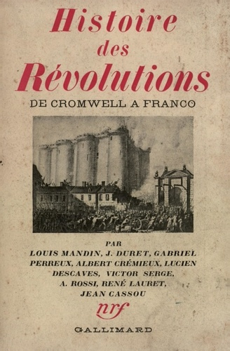 Histoire des Révolutions de Cromwell à Franco