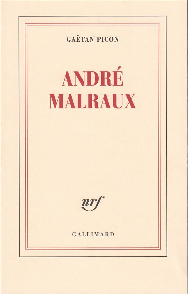 ANDRE MALRAUX