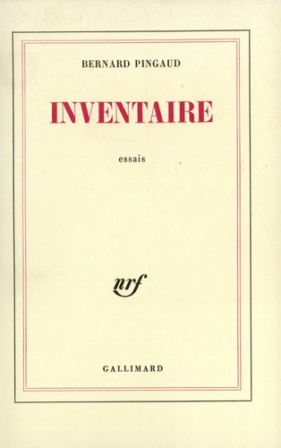 INVENTAIRE