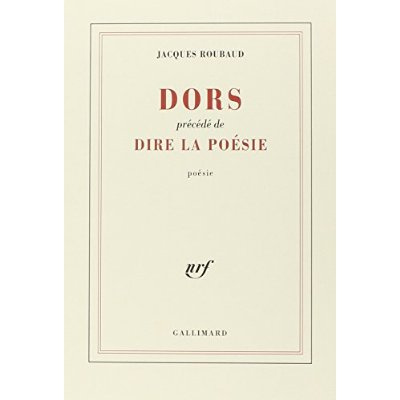 Dors/dire la poésie